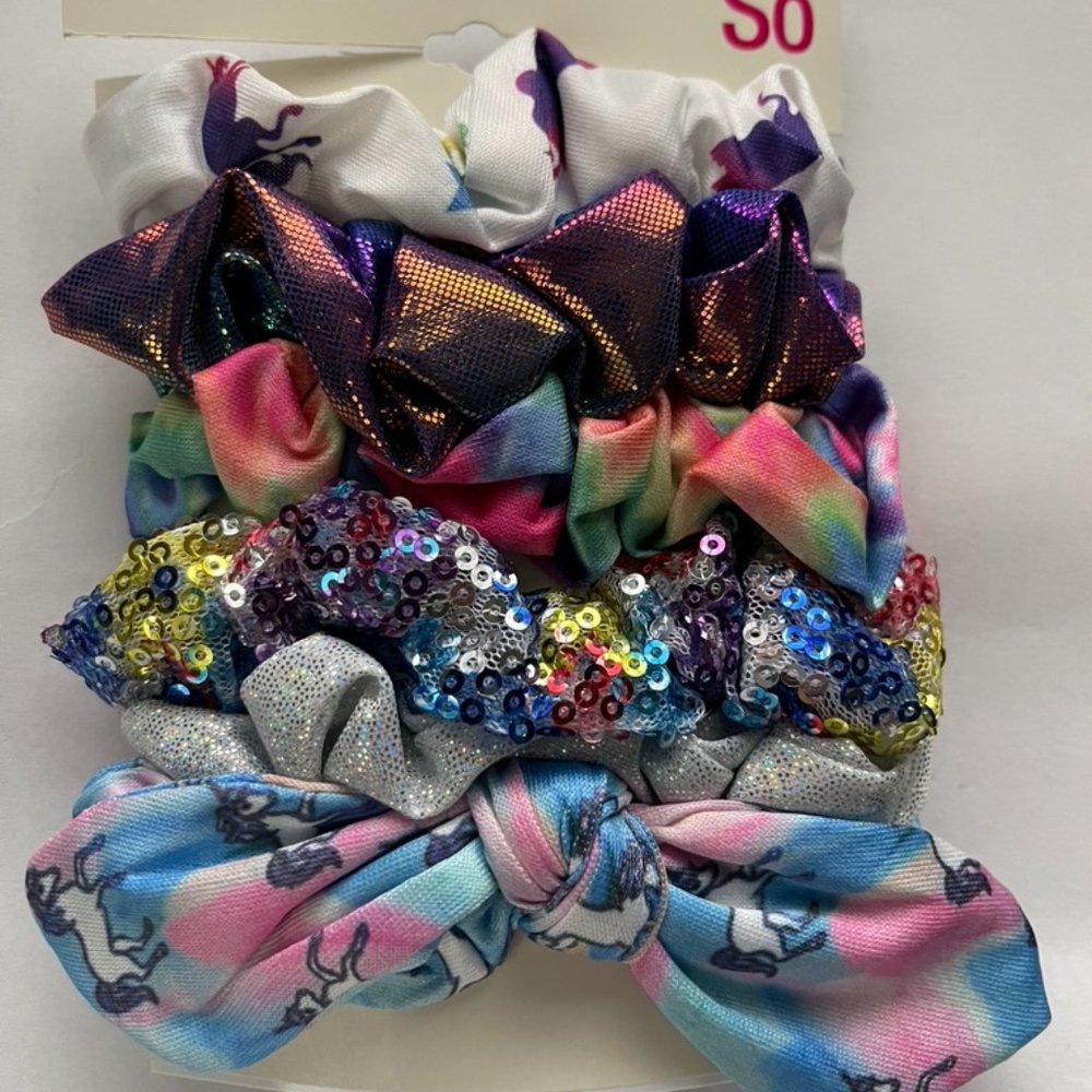 Unicorn ponytail holder